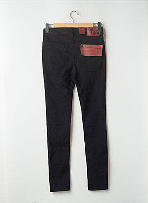 Jeans skinny tissage toile taille normale noir TEDDY SMITH homme