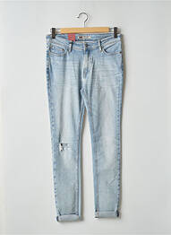 Jeans skinny tissage toile taille normale bleu TEDDY SMITH homme
