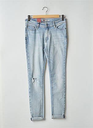 Jeans skinny tissage toile taille normale bleu TEDDY SMITH homme