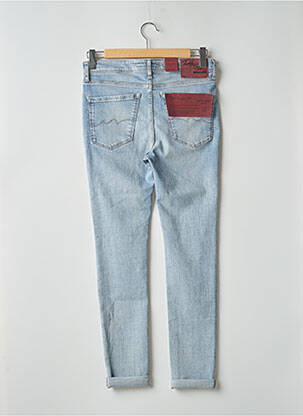 Jeans skinny tissage toile taille normale bleu TEDDY SMITH homme