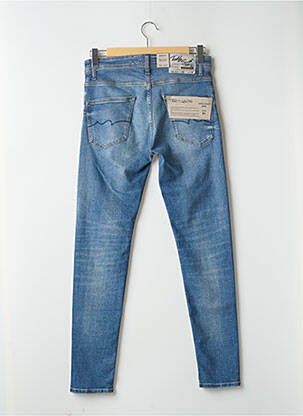 Jeans skinny tissage toile taille normale bleu TEDDY SMITH homme
