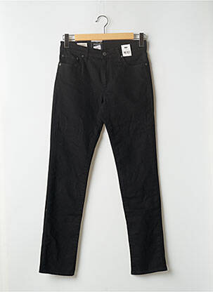 Jeans coupe slim noir LEWIS HENRY pour homme