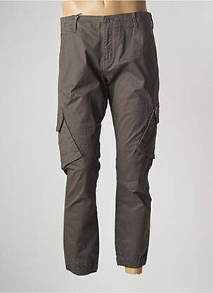 Pantalon cargo gris TEDDY SMITH pour homme