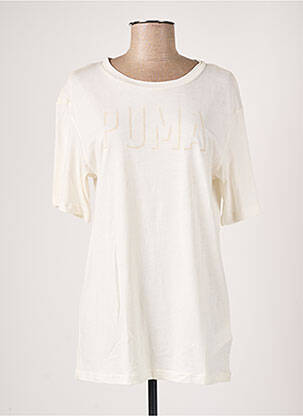 T-shirt beige PUMA pour femme