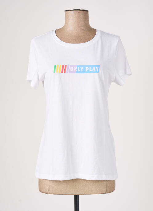 T-shirt blanc ONLY PLAY pour femme