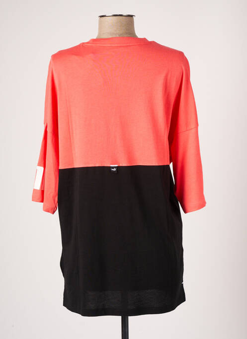 T-shirt orange PUMA pour femme