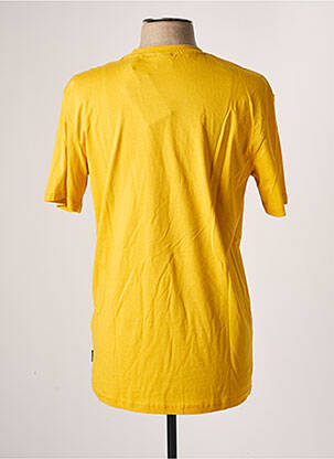T-shirt stretch manches courtes jaune ONLY&SONS homme