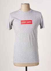 T-shirt gris TEDDY SMITH pour homme seconde vue