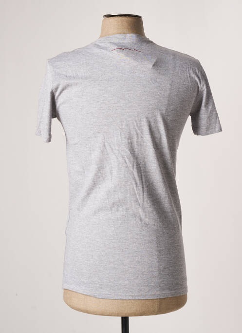 T-shirt gris TEDDY SMITH pour homme
