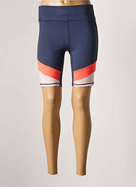 Cycliste effet matière satinée taille haute bleu ONLY PLAY femme
