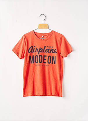 T-shirt stretch manches courtes orange NAME IT fille