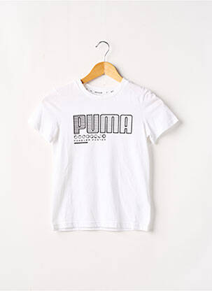 T-shirt blanc PUMA pour fille