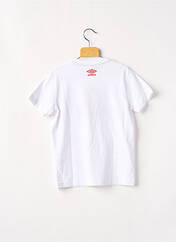 T-shirt blanc UMBRO pour garçon seconde vue