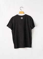 T-shirt noir UMBRO pour garçon seconde vue