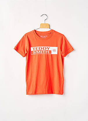 T-shirt orange TEDDY SMITH pour garçon