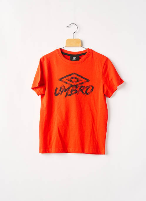 T-shirt orange UMBRO pour garçon