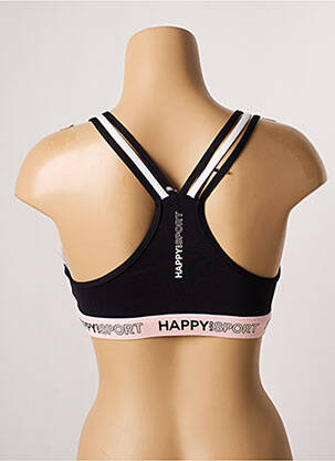 Soutien-gorge sans armature brassieres noir HAPPY & SO femme