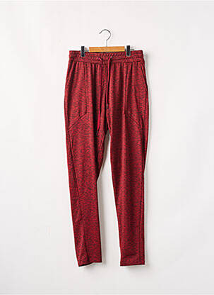 Jogging stretch taille normale rouge ONLY femme