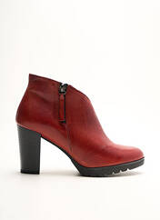 Bottines/Boots rouge B.D.A. pour femme seconde vue
