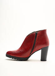 Bottines/Boots rouge B.D.A. pour femme seconde vue