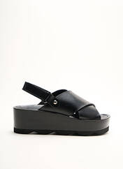 Sandales/Nu pieds noir NINÜA pour femme seconde vue