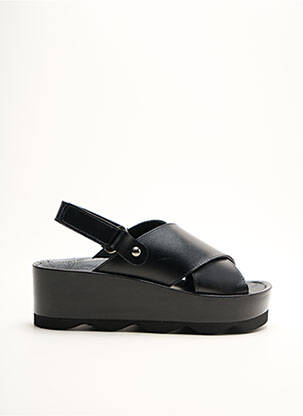 Sandales/Nu pieds noir NINÜA pour femme