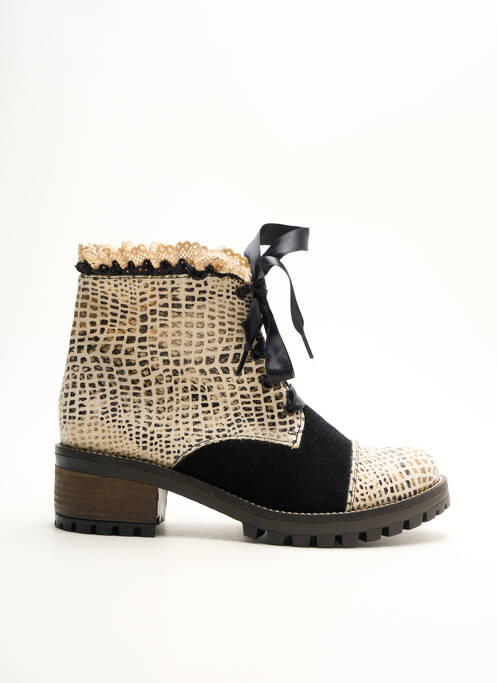 Bottines/Boots noir BELKAR pour femme