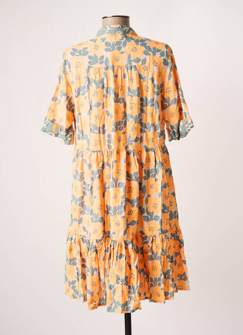 Robe courte orange GENESIS pour femme