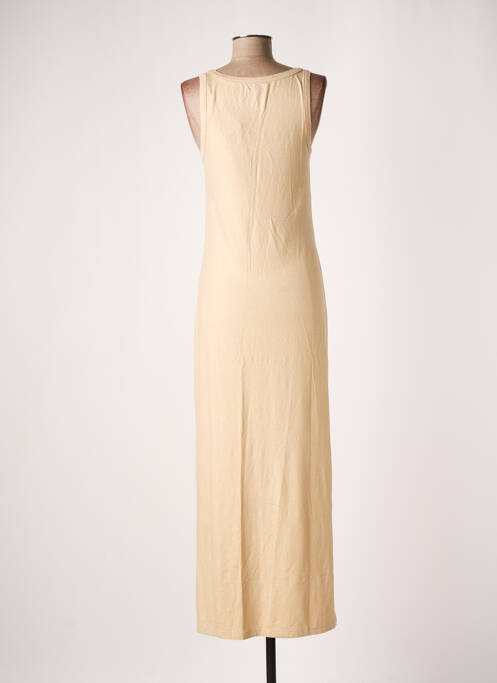 Robe longue jaune MAJESTIC FILATURES pour femme