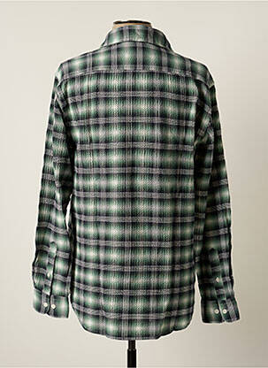 Chemise manches longues manches longues vert SELECTED homme