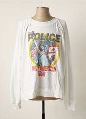 Sweat-shirt beige THE POLICE pour homme seconde vue