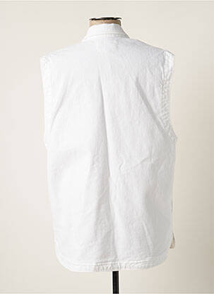 Veste casual coupe droite blanc LEON & HARPER femme