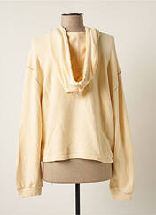 Sweat-shirt à capuche beige BA&SH pour femme seconde vue