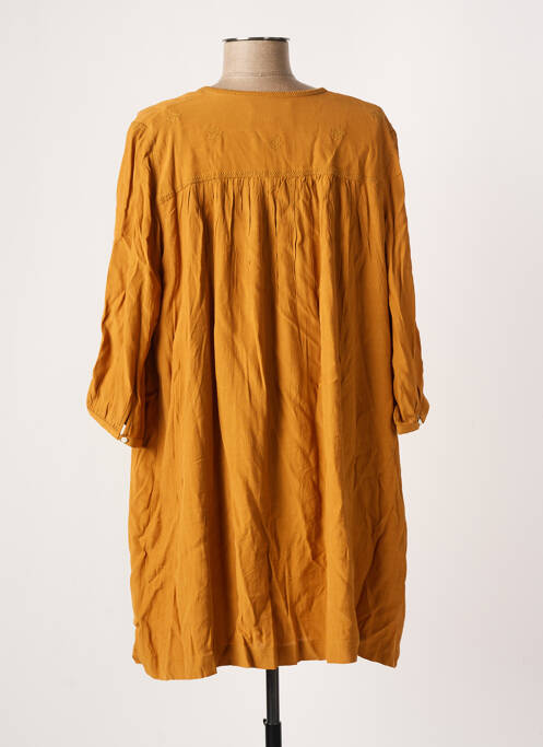 Robe mi-longue jaune BA&SH pour femme