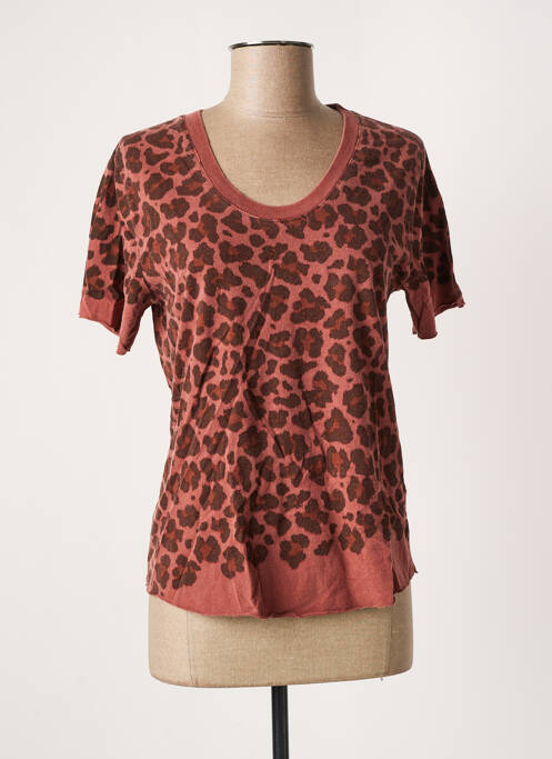 T-shirt rose LEON & HARPER pour femme