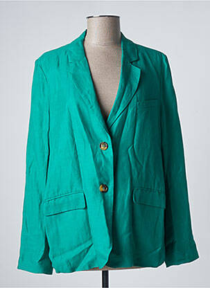 Blazer poches vert LEON & HARPER femme