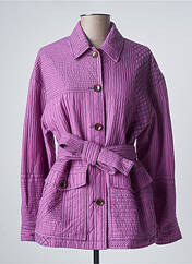 Veste casual violet SESSUN pour femme seconde vue