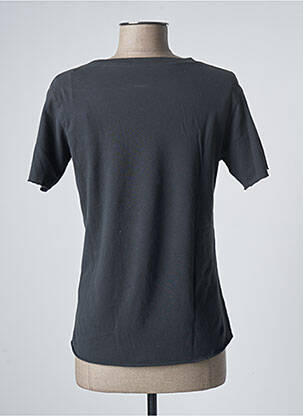 T-shirt imprimé fantaisie manches courtes gris LEON & HARPER femme