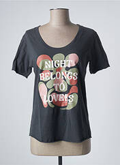 T-shirt gris LEON & HARPER pour femme seconde vue