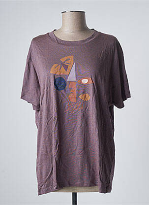 T-shirt violet SESSUN pour femme