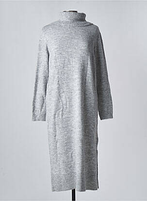 Robe pull gris ONLY pour femme
