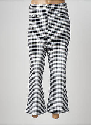 Pantalon 7/8 fermeture zippée sous rabat avec crochet taille normale noir ONLY femme