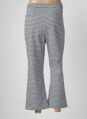 Pantalon 7/8 fermeture zippée sous rabat avec crochet taille normale noir ONLY femme