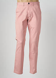 Pantalon chino tissage popeline taille normale rose SELECTED homme