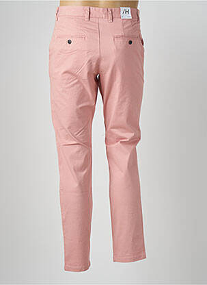 Pantalon chino tissage popeline taille normale rose SELECTED homme