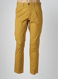 Pantalon chino tissage popeline taille normale vert SELECTED homme