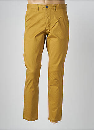 Pantalon chino tissage popeline taille normale vert SELECTED homme