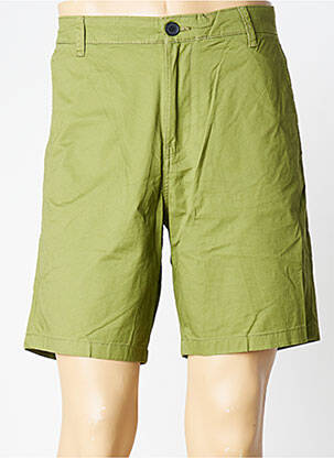 Bermuda stretch taille normale vert SELECTED homme