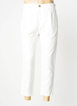 Pantalon chino blanc SELECTED pour homme