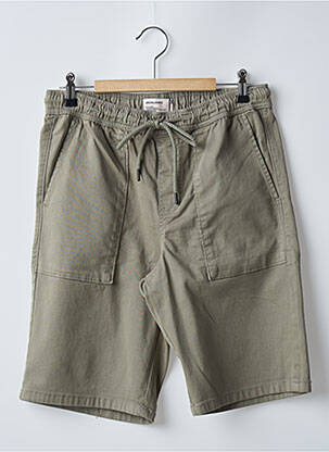 Short fermeture liens à nouer vert JACK & JONES homme